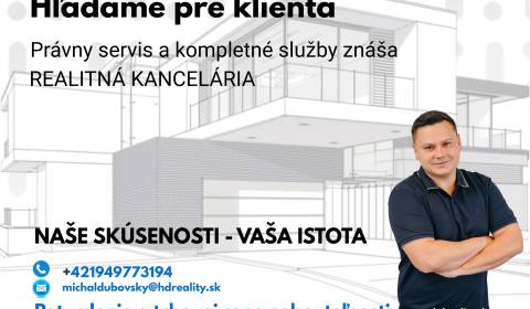 Suche 3-Zimmer-Wohnung, 3-Zimmer-Wohnung, Bratislava - Rača, Slowakei