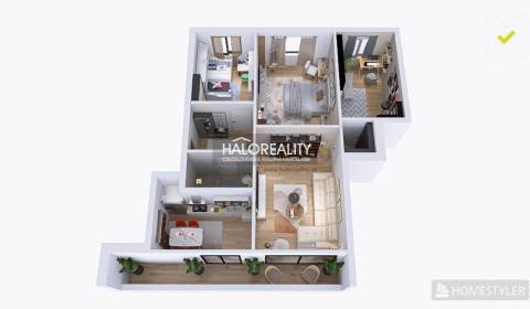 Kaufen 4-Zimmer-Wohnung, Bratislava - Rača, Slowakei