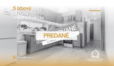 Kaufen Einfamilienhaus, Einfamilienhaus, Beniakovce, Košice-okolie, Sl