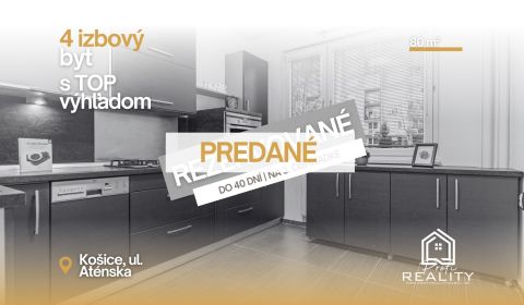 Kaufen 4-Zimmer-Wohnung, 4-Zimmer-Wohnung, Aténska, Košice - Ťahanovce