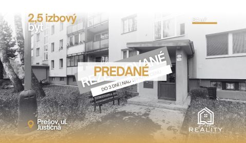 Kaufen 3-Zimmer-Wohnung, 3-Zimmer-Wohnung, Justičná, Prešov, Slowakei