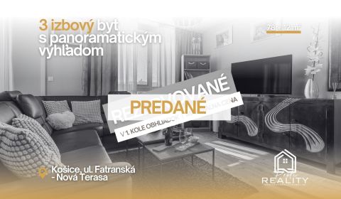 Kaufen 3-Zimmer-Wohnung, 3-Zimmer-Wohnung, Fatranská, Košice - Západ, 
