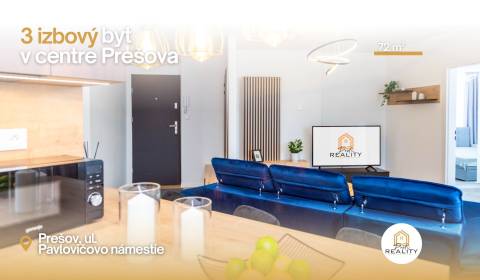 Mieten 3-Zimmer-Wohnung, 3-Zimmer-Wohnung, Pavlovičovo námestie, Prešo