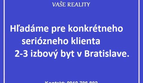 Suche 2-Zimmer-Wohnung, 2-Zimmer-Wohnung, Bratislava - Ružinov, Slowak