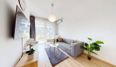 BA/PETRŽALKA-Miete 1-Zimmer-Wohnung mit Klimaanlage und Balkon