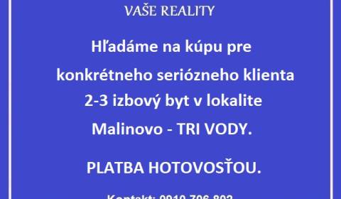 Suche 2-Zimmer-Wohnung, 2-Zimmer-Wohnung, Malinovo, Senec, Slowakei