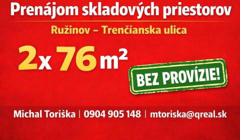 Mieten Lager und Hallen, Lager und Hallen, Trenčianska, Bratislava - R
