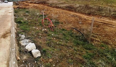 Baugrundstück in Lubina: Sonnige Lage mit toller Aussicht