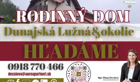 Suche Einfamilienhaus, Einfamilienhaus, Senec, Slowakei