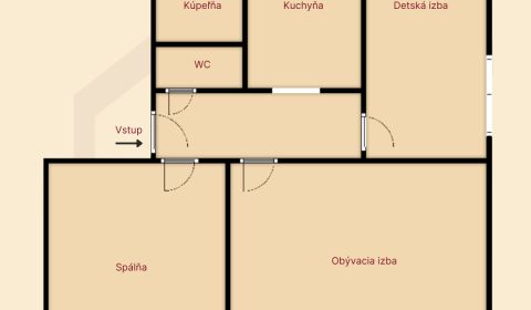 Kaufen 3-Zimmer-Wohnung, 3-Zimmer-Wohnung, Prešov, Slowakei