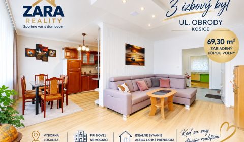 Kaufen 3-Zimmer-Wohnung, 3-Zimmer-Wohnung, Obrody, Košice - Západ, Slo
