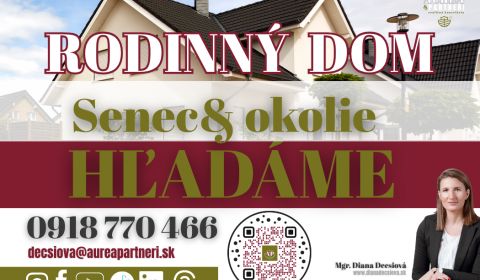 Kaufen Einfamilienhaus, Einfamilienhaus, Senec, Slowakei