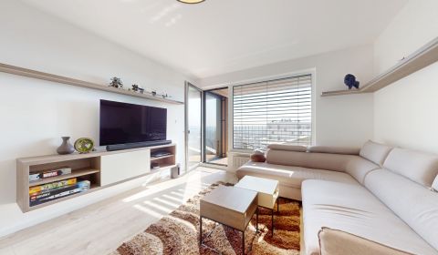 BA/PETRŽALKA-Möblierte 2-Zimmer-Wohnung mit Balkon in einem Neubau