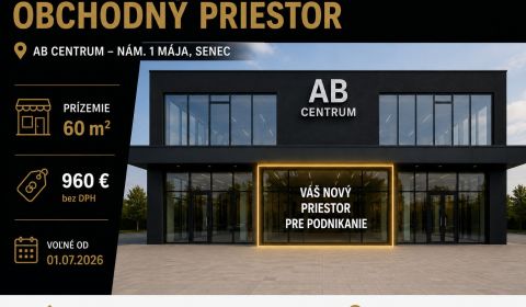 Mieten Geschäftsräumlichkeiten, Geschäftsräumlichkeiten, Mierové nám.,