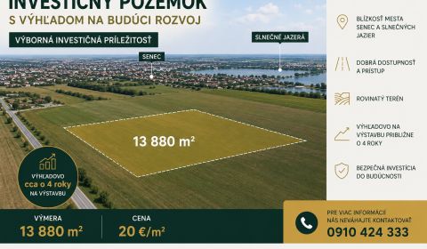Kaufen Baugrund, Baugrund, Senec, Slowakei