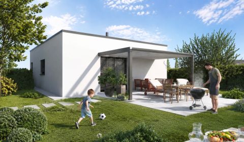 Modernes Einfamilienhaus in Mojmírovce, Bezirk Nitra
