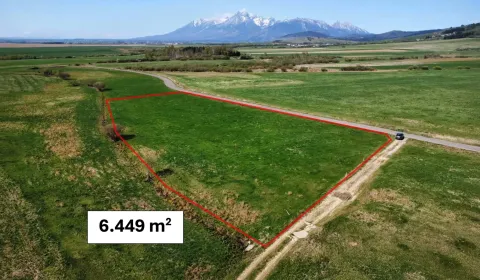 Kaufen landwirtsch. Grundstücke, Kežmarok, Slowakei