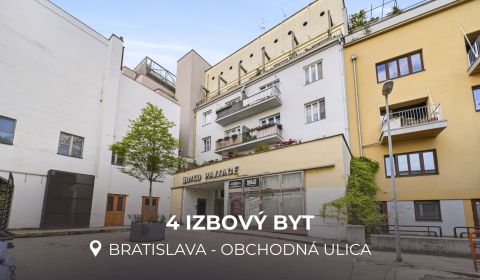 Kaufen 4-Zimmer-Wohnung, 4-Zimmer-Wohnung, Obchodná, Bratislava - Star