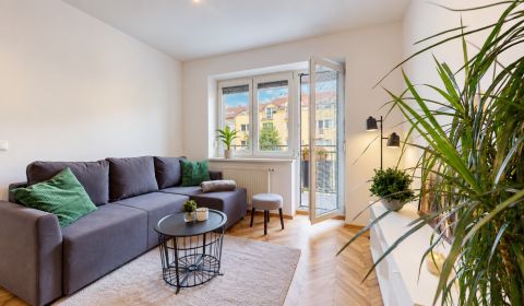 PEZINOK-Geräumige 2-Zimmer-Wohnung mit Loggia und Kleiderschrank