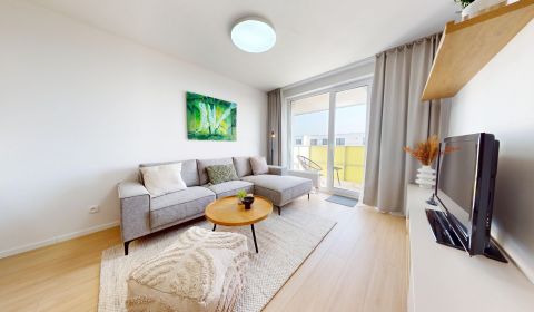 NR/Mlynárce – Möblierte 2-Zimmer-Wohnung mit Parkplatz und Balkon