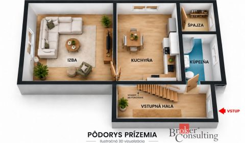 Mieten 2-Zimmer-Wohnung, Spišská Nová Ves, Slowakei