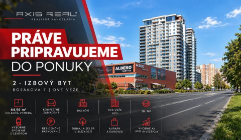 Kaufen 2-Zimmer-Wohnung, 2-Zimmer-Wohnung, Bosákova, Bratislava - Petr