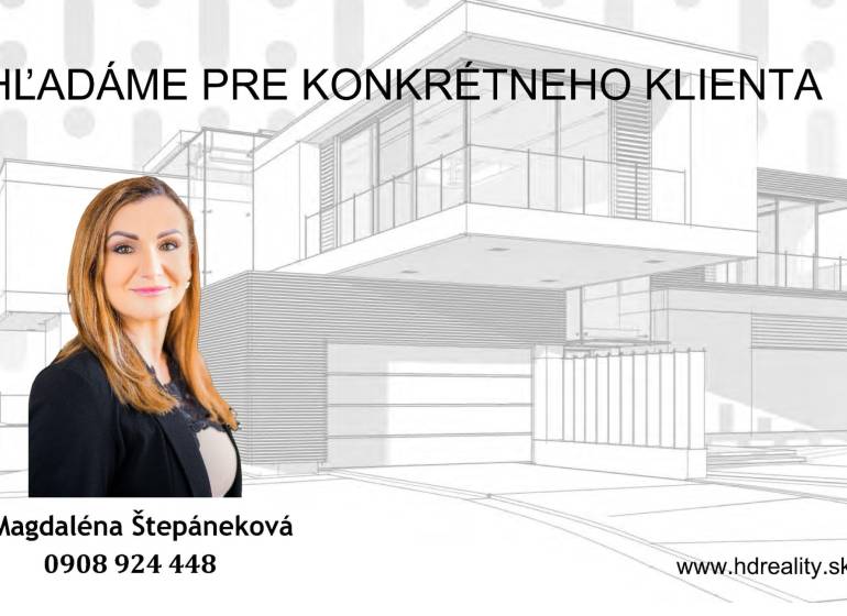 Die Immobilienagentur sucht eine Immobilie für einen bestimmten Kunden, Kontakt zum Agenten.