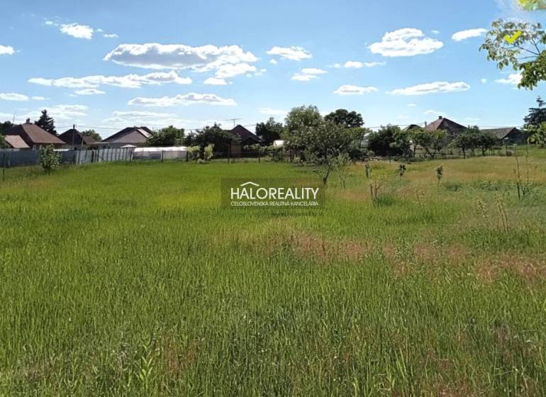 Rasenflächen in den Gärten von Marcelová, umgeben von Häusern bei sonnigem Wetter.