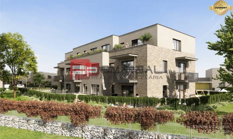 Ein stilvoller Wohnkomplex an der Limbašská-Straße mit schöner Grünanlage und 2-Zimmer-Wohnungen.