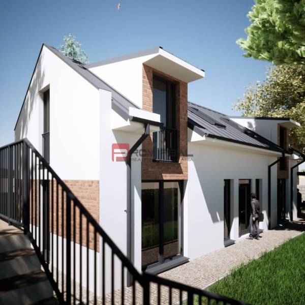 Visualisierung eines Hauses zum Verkauf zum Wohnen in der Holubyho-Straße in Pezinok.