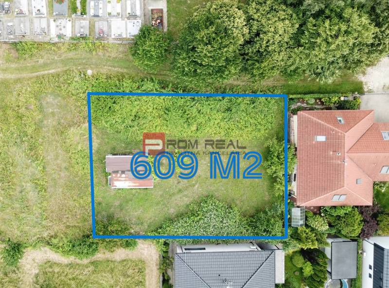Baugrundstück mit einer Fläche von 609 m² in der Nähe der Straße Na Tálkoch in Marianka.