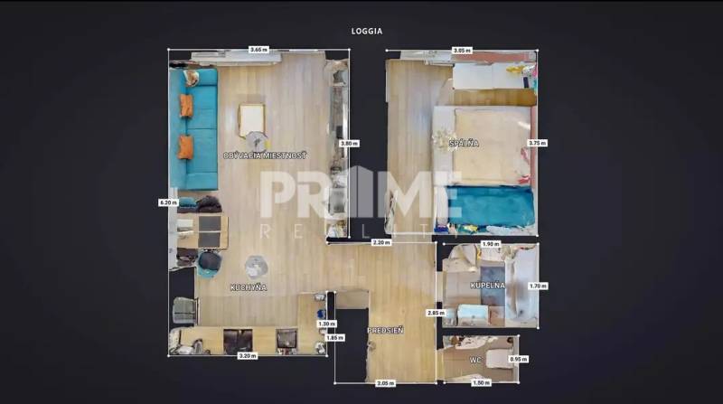 Bratislava - Lamač 2-Zimmer-Wohnung Mieten reality Bratislava - Lamač