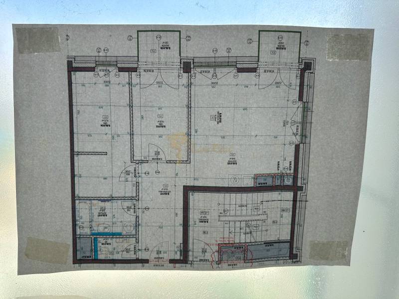Entwurf einer 3-Zimmer-Wohnung in der Bottova-Straße mit Fokus auf die Raumaufteilung.