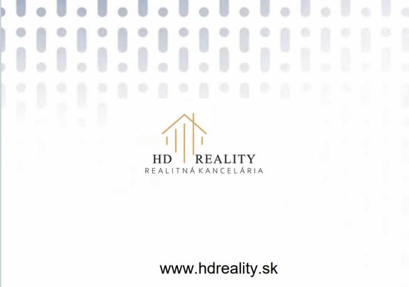 Logo der Immobilienagentur HD Reality, mit der Webadresse www.hdreality.sk.