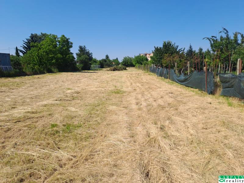 Flache Grundstücke - gewerblich in der Stadt Sládkovičovo, Straße Sládkovičovo, mit Grünflächen an den Seiten.