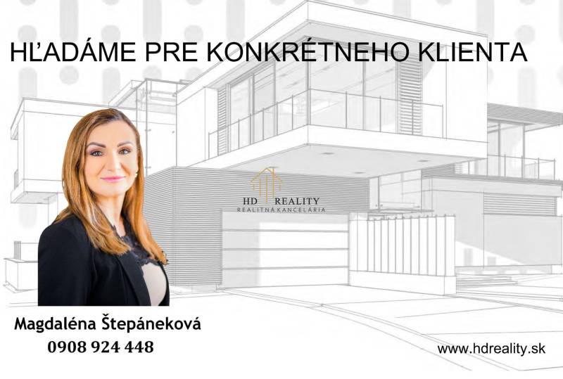 Die Immobilienagentur sucht eine Immobilie für einen bestimmten Kunden, Kontakt zum Agenten.