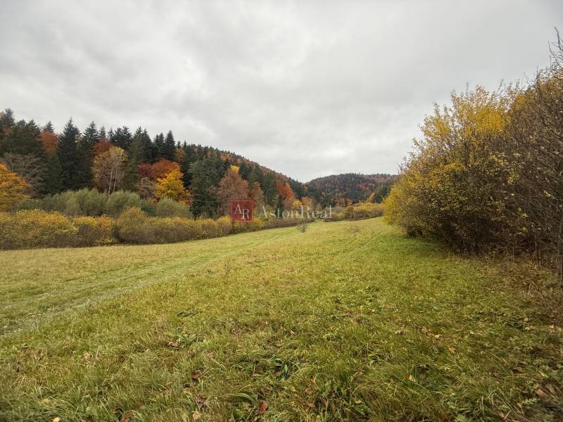 Herbst in Lazy pod Makytou, Čertov auf den Erholungsgrundstücken, umgeben von Wäldern und Natur.