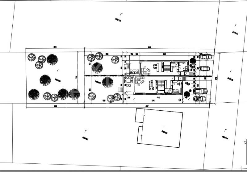 Architektonischer Plan für ein Haus in der Borovicová-Straße in Lozorno auf Grundstücke - Wohnen.