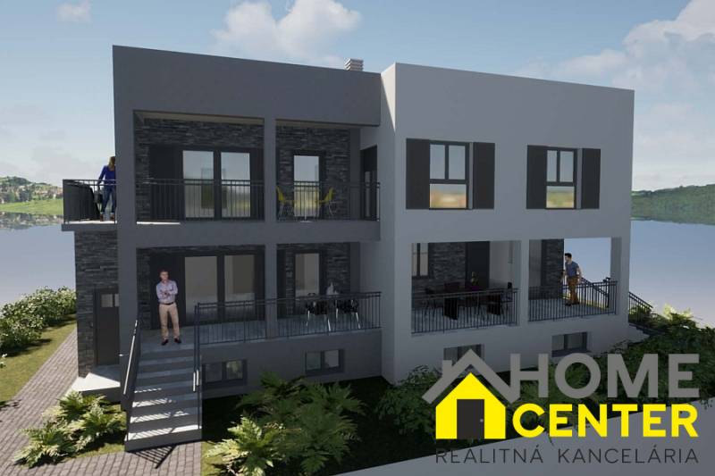 Ferienwohnung auf Čiovo mit Blick ins Grüne und Terrasse.