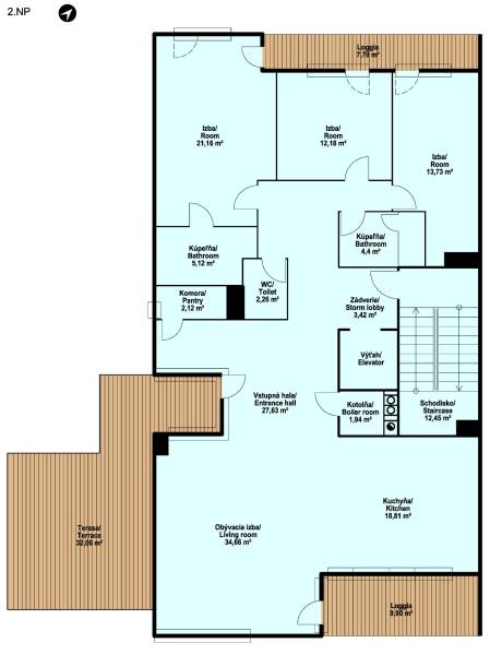 Bratislava - Nové Mesto 4-Zimmer-Wohnung Kaufen reality Bratislava - Nové Mesto