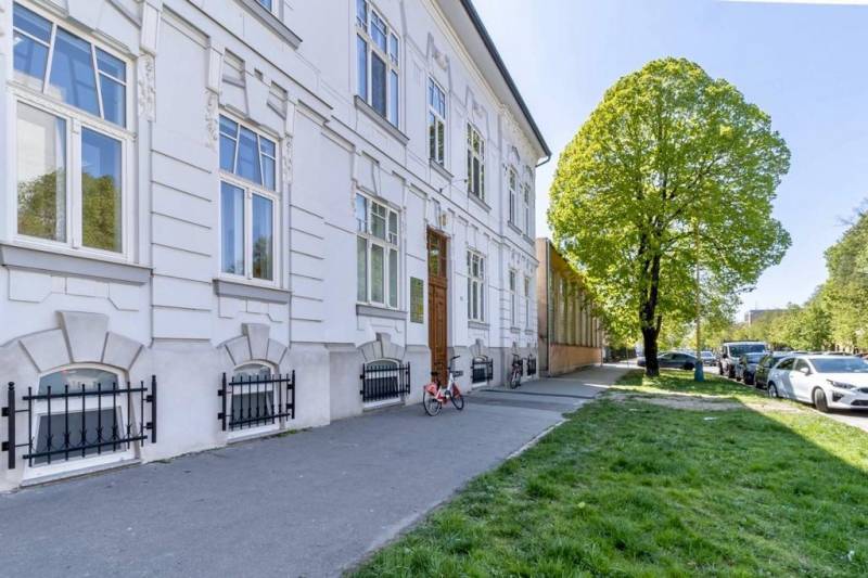 Historisches Gebäude in der Masarykova-Straße in Košice - Stadtteil Staré Mesto.