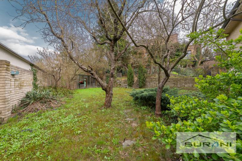 Garten bei einer 4-Zimmer-Wohnung in der Krčméryho-Straße in Bratislava - Altstadt.