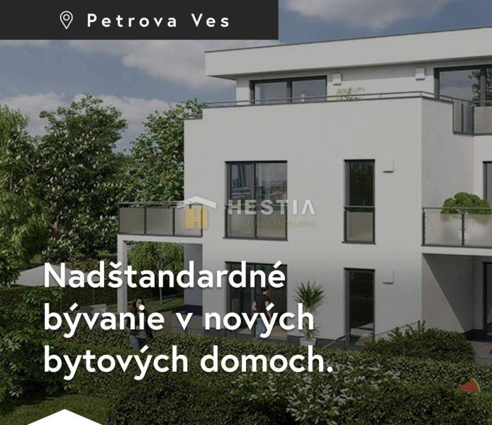 Moderne Wohnhäuser in Petrova Ves bieten überdurchschnittliches Wohnen und eine 3-Zimmer-Wohnung.