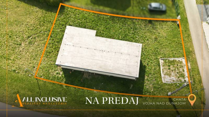 Eine Hütte in Vojka nad Dunajom zu verkaufen, mit geräumigem Grundstück und ruhiger Lage.