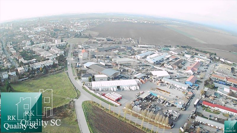 Luftaufnahme von Grundstücken - Wohnen in Senec, Standort Sonnenseen Nord.
