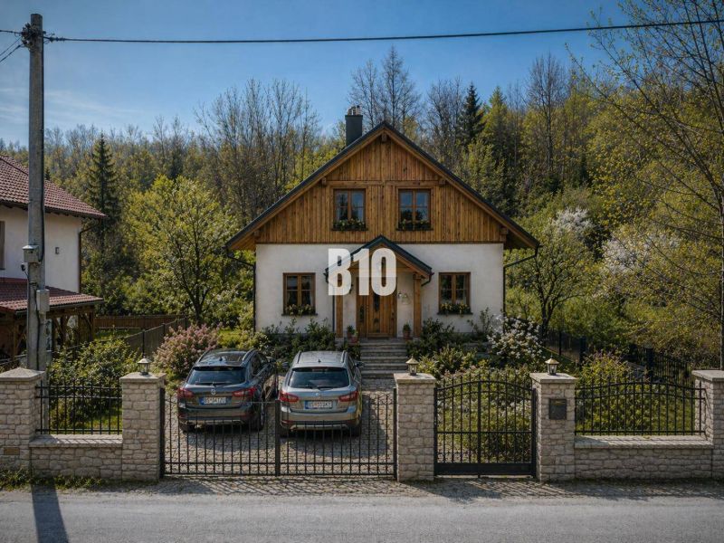Haus mit Garten auf Grundstücken - Wohnen, Obrancov mieru Straße, Banská Štiavnica.