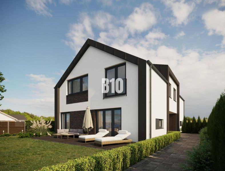 Einfamilienhaus in Marianka auf einem Wohnbaugrundstück mit Terrasse und Garten.