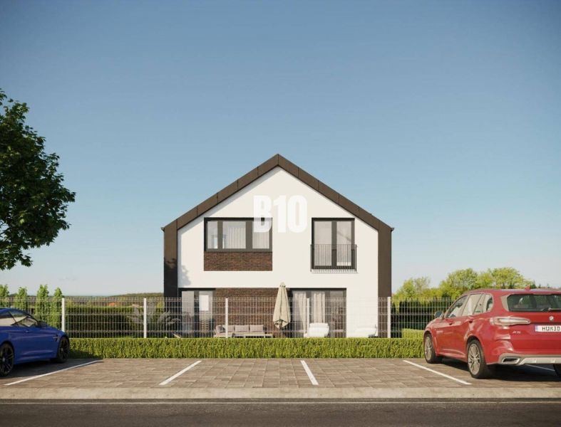 Einfamilienhaus und Autos, geeignet für Grundstücke - Wohnen in Marianka.