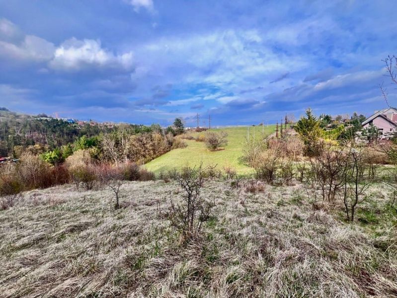 Eine Landschaft mit grünen Wiesen und Wäldern in der Umgebung von Azalková, Banská Bystrica, Bezirk Banská Bystrica.