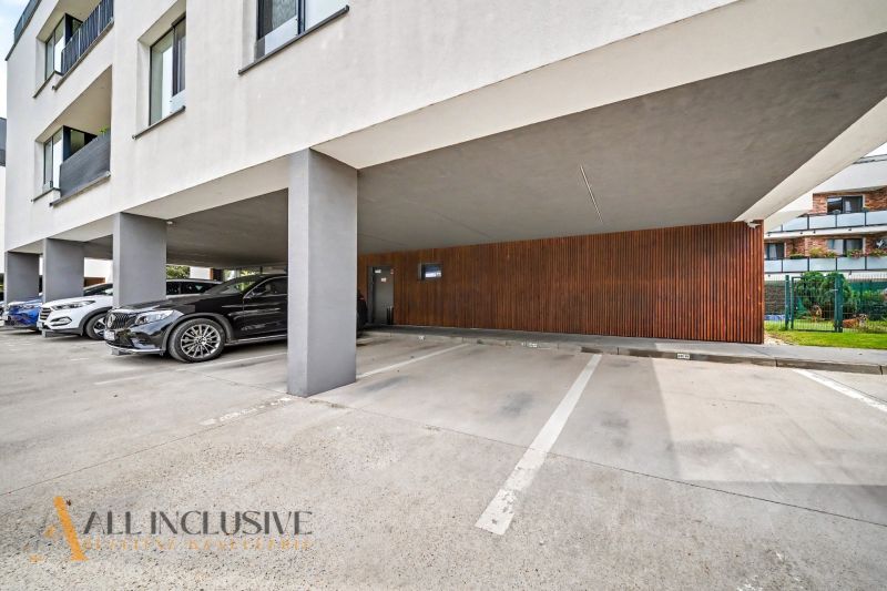 Parkplätze bei einer 3-Zimmer-Wohnung in der Straße Na piesku, Bratislava - Nové Mesto.